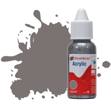 Humbrol No 156 Camo Grey Matt - 14ml Acrylic Dropper Bottle -  -  - Model Realm