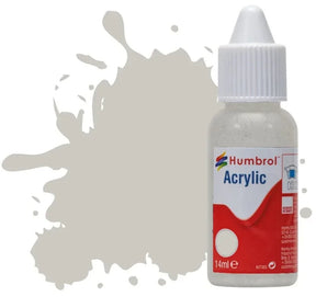 Humbrol No 28 Camouflage Grey Matt - 14ml Acrylic Dropper Bottle - Model Realm