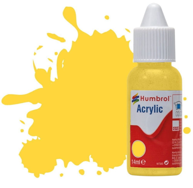 Humbrol No 74 Linen Matt - 14ml Acrylic Dropper Bottle -  -  - Model Realm