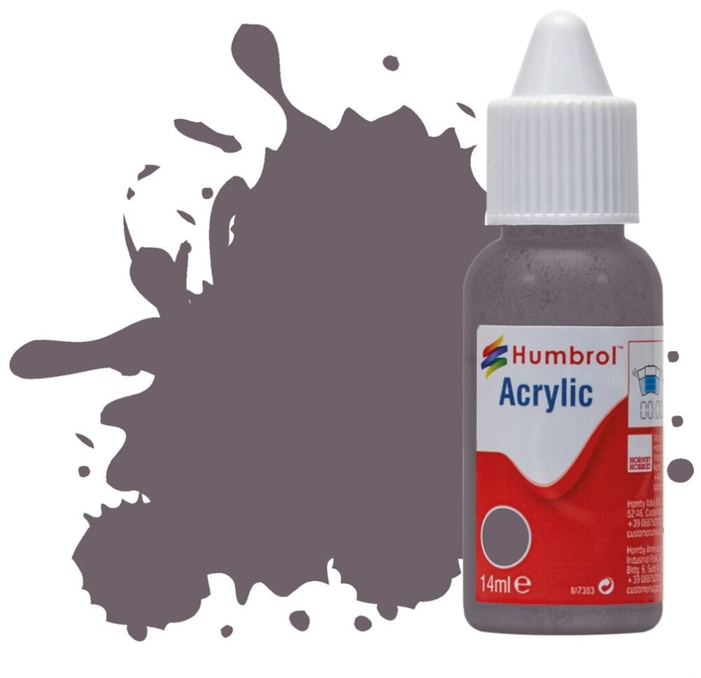 Humbrol No 79 Blue Grey Matt - 14ml Acrylic Dropper Bottle -  -  - Model Realm