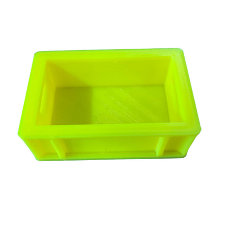 fluorescent yellow fish crates model boats