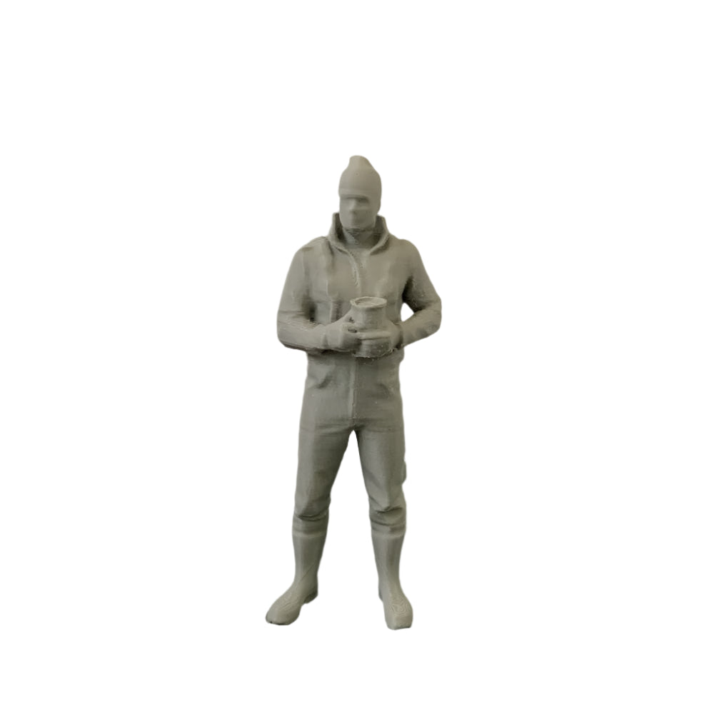 Model boat deckhand crew figure