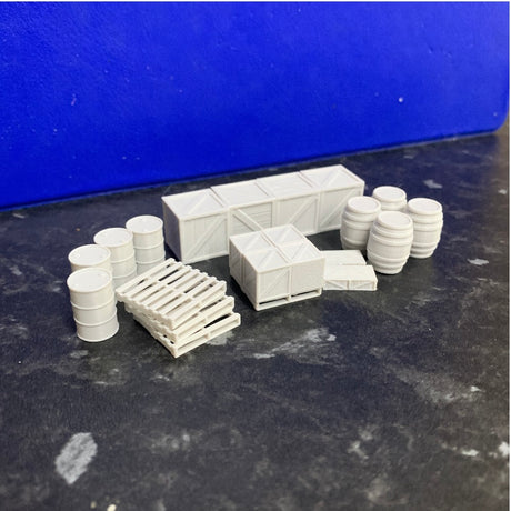Warehouse Scenery Pack –  (22pcs) Wargaming
