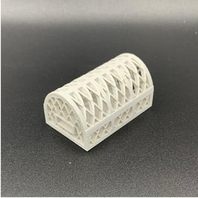 D-shaped lobster pot trap in scale for model boat decks