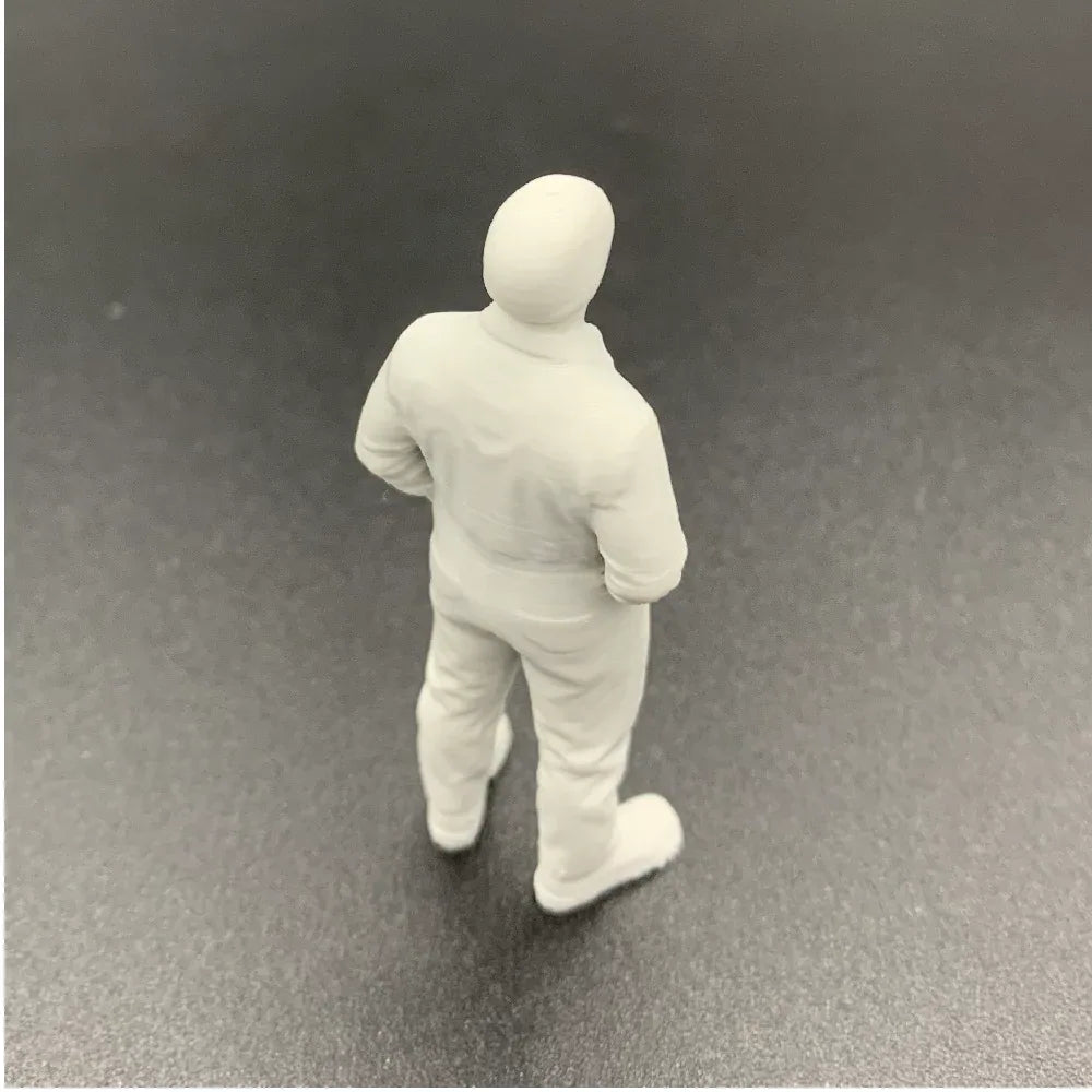 Mechanic crew figure for model boats and dioramas