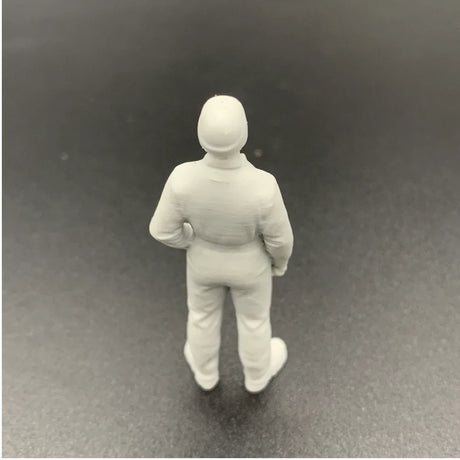 Engineer crew figure for model boats and dioramas