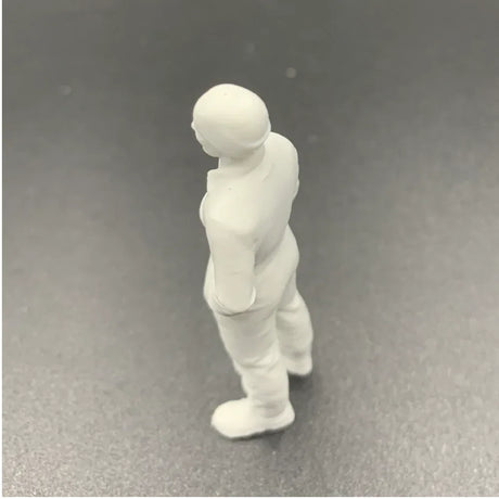 3D printed engineer crew figure for scale model scenes