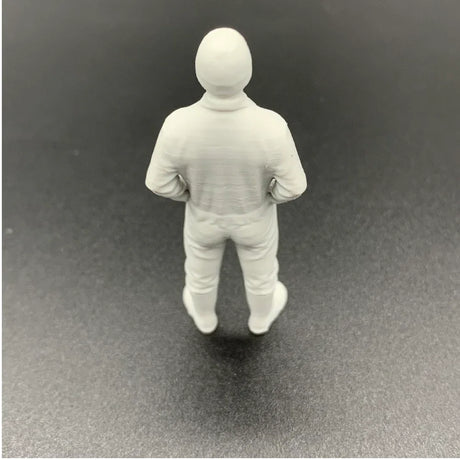 Mechanic crew figure for model boats and dioramas