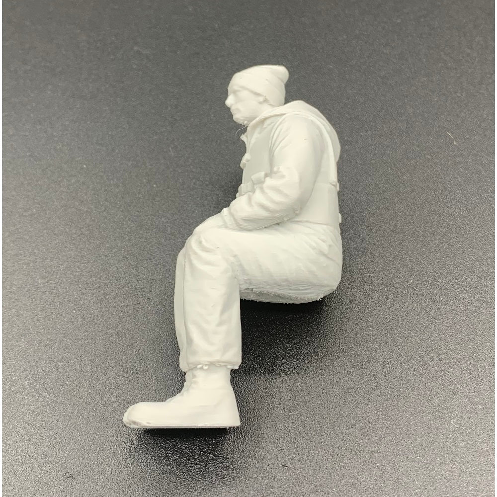 Trawler Fisherman Sitting