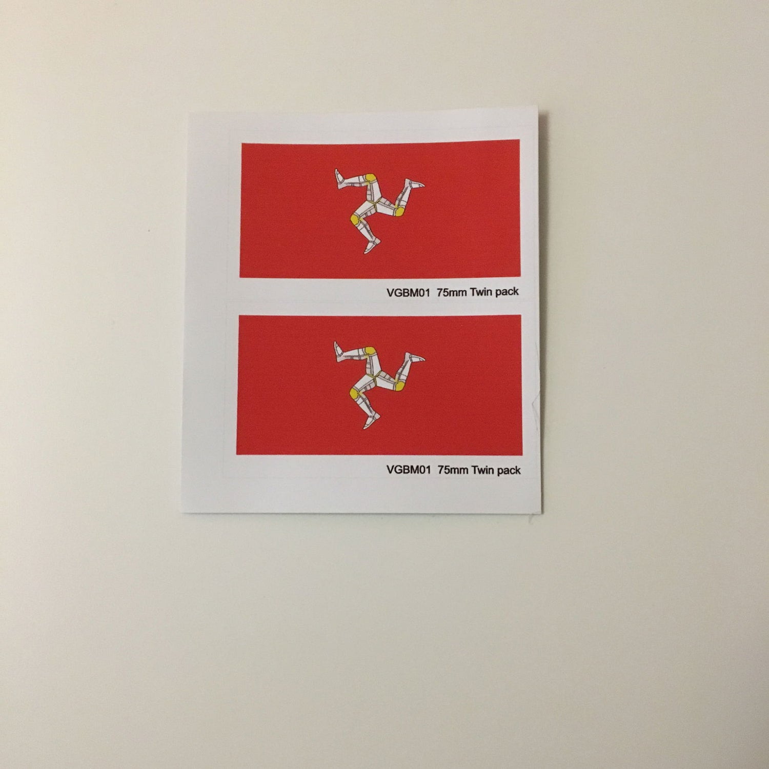 Isle of Man Flag -  -  - Model Realm