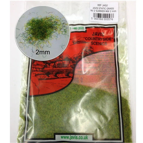 Javis Hairy Grass Summer Mix 2mm - Model Realm