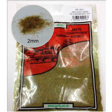 Javis Hairy Grass Autumn Mix 2mm - Model Realm