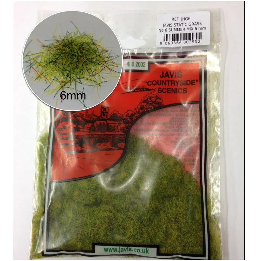 Javis Hairy Grass Summer – 6mm - Model Realm