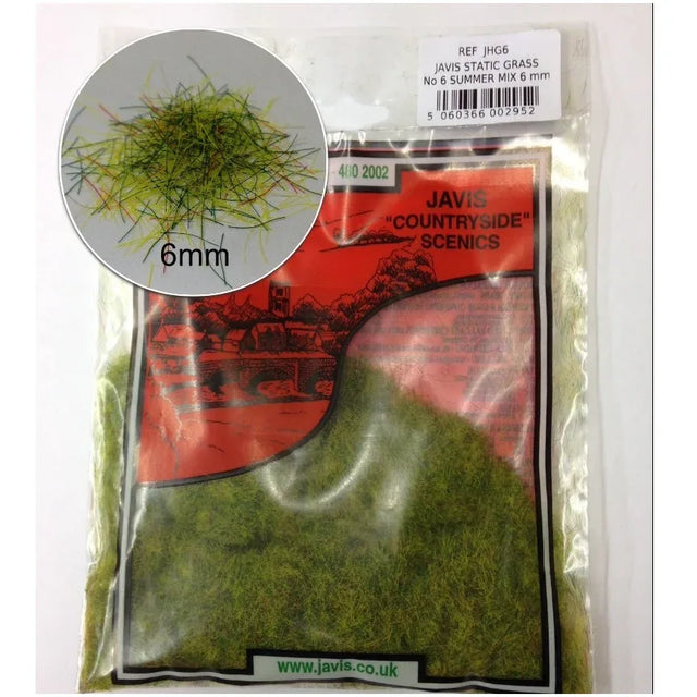 Javis Hairy Grass Summer – 6mm - Model Realm