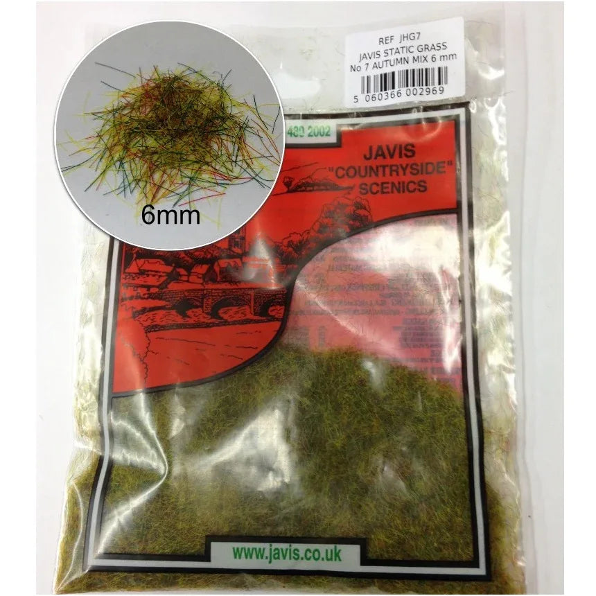 Javis Hairy Grass Autumn – 6mm - Model Realm