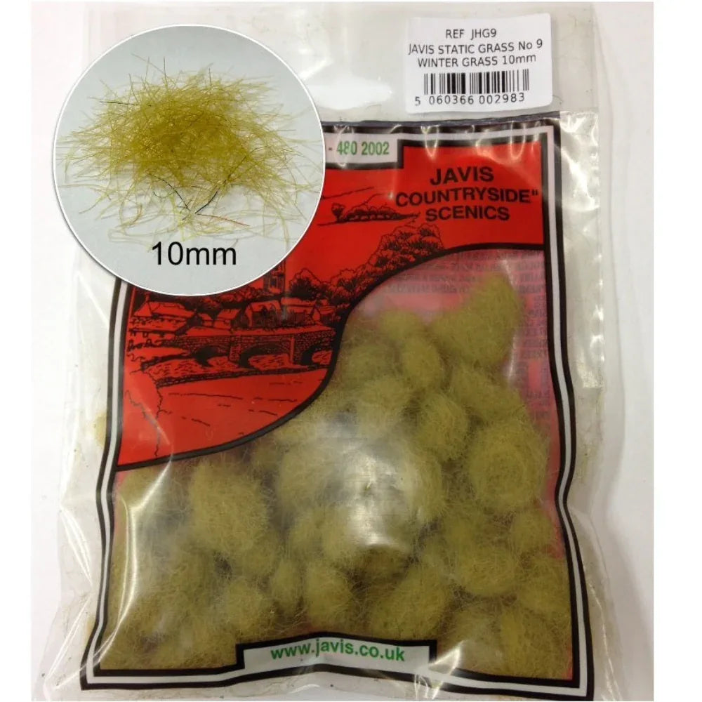 Javis Hairy Grass Winter Grass 10mm - Model Realm