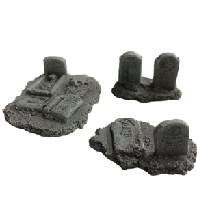 Javis Battle Zone Grave Stones - Model Realm