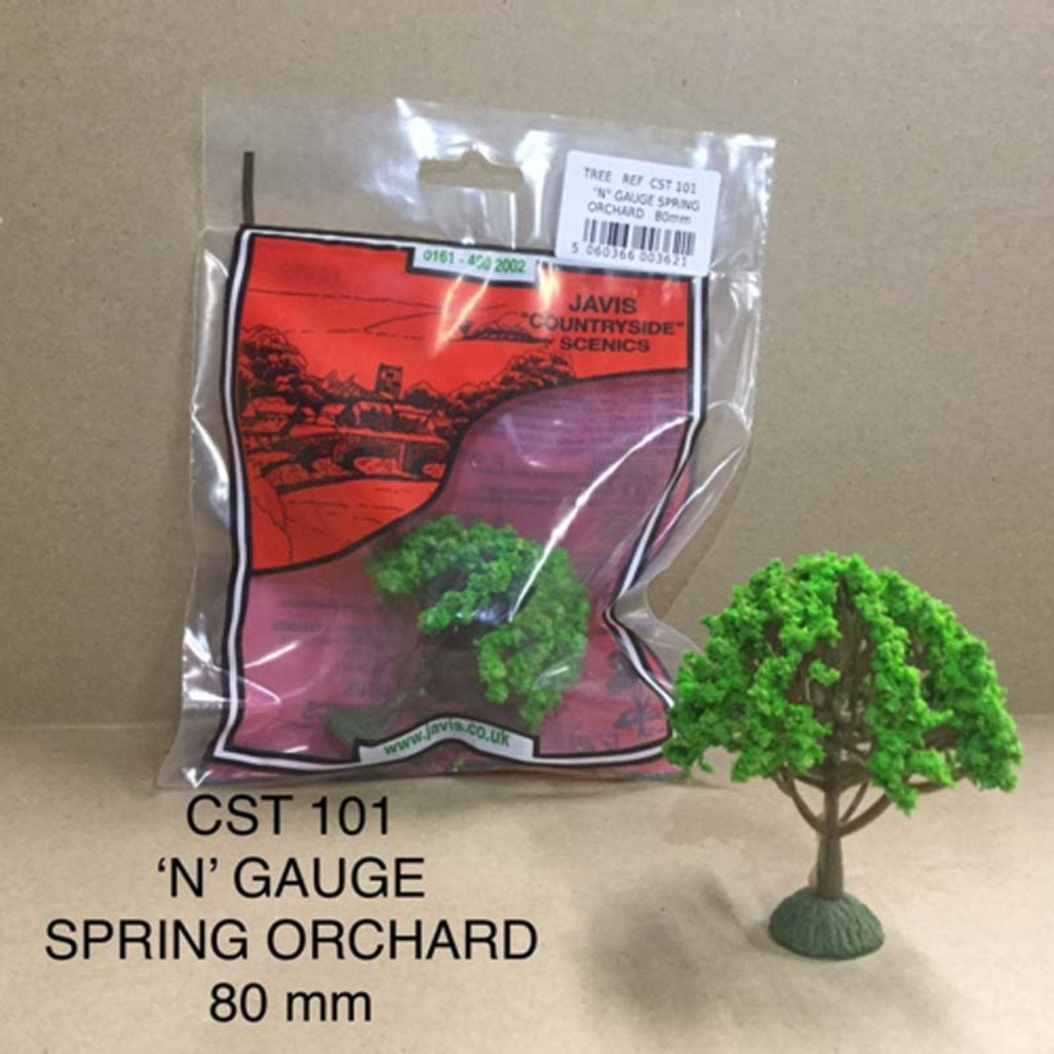 Javis Trees N Gauge Spring Orchard 80mm -  -  - Model Realm