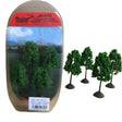 Javis Trees OO Gauge Countryside Trees 4 x 100mm -  -  - Model Realm