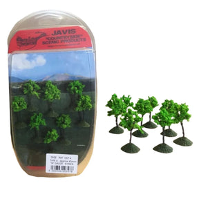 Javis Trees OO Gauge Countryside Trees 8 x 45mm - Model Realm