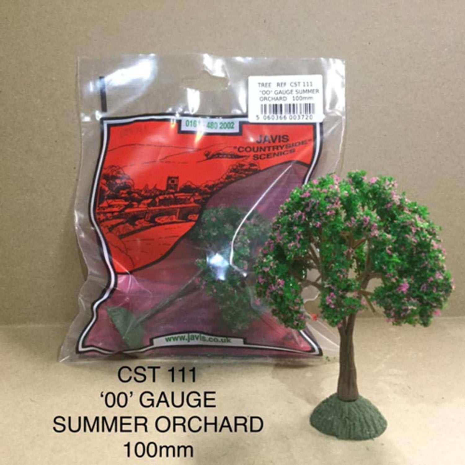 Javis Trees OO Gauge Summer Orchard 100mm -  -  - Model Realm