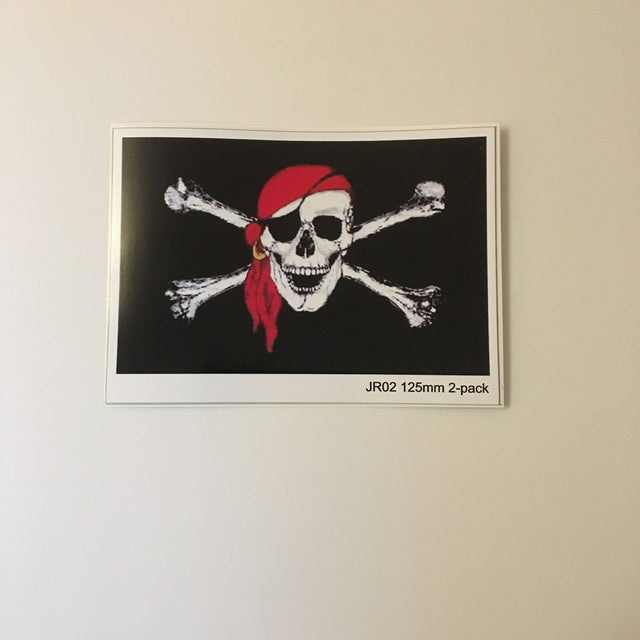 Jolly Roger w Red Scarf -  -  - Model Realm