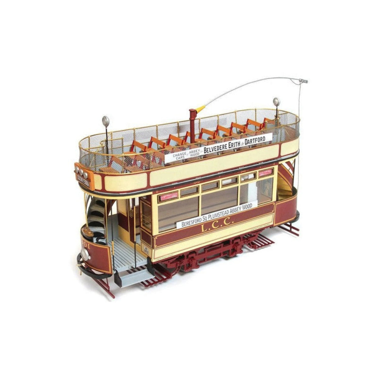London Tram occre model Kit