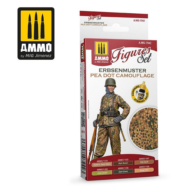 Erbsenmuster (Pea Dot) Camouflage Set – Ammo by Mig Jimenez