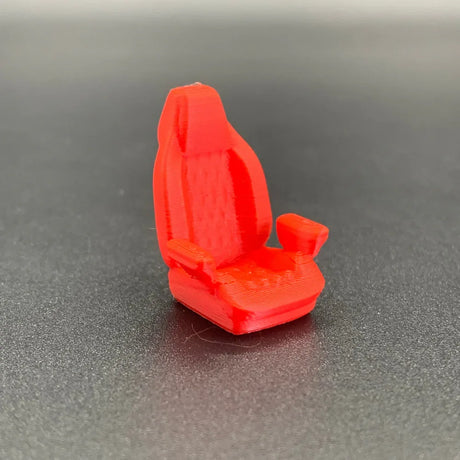 Model Boat Seat Red