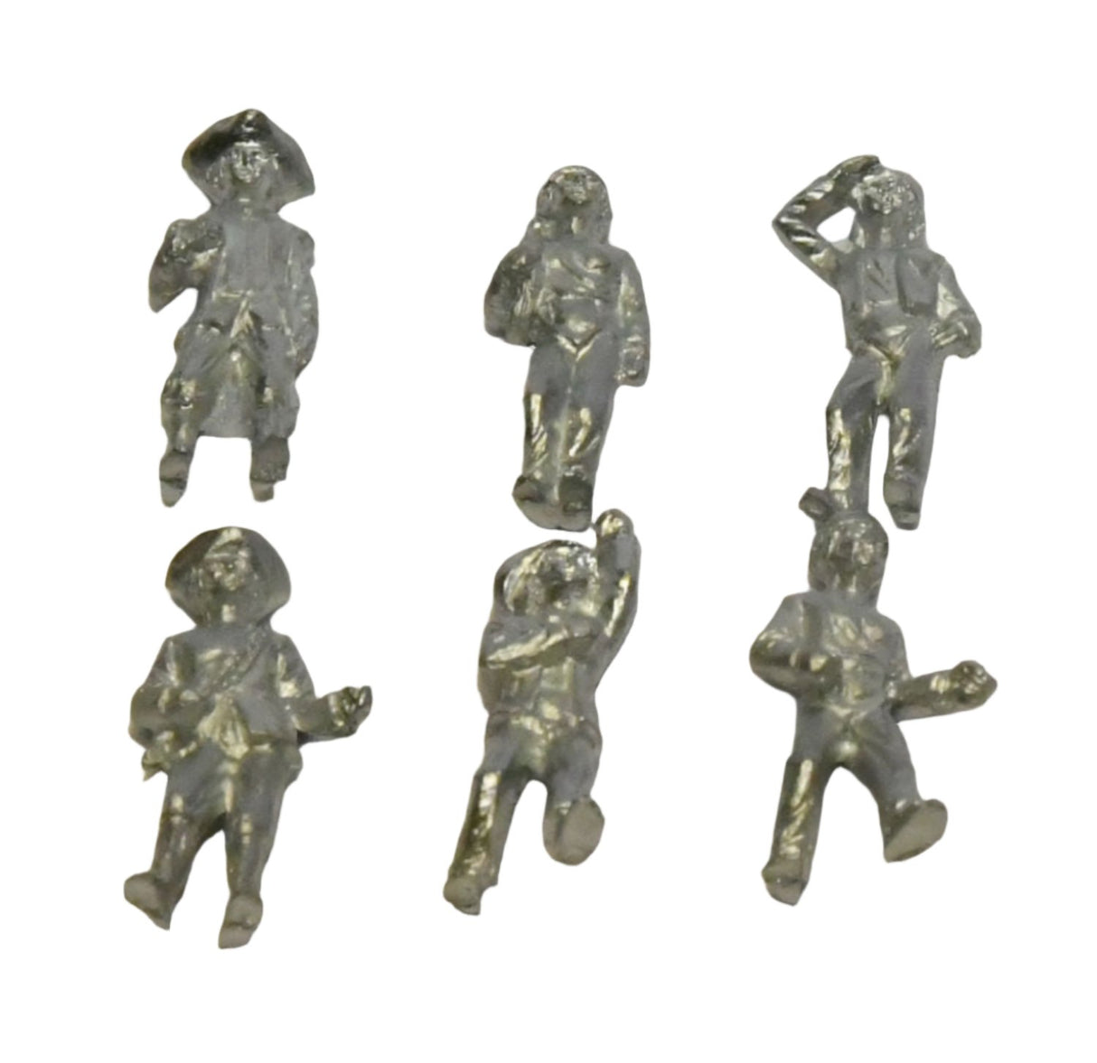 Cast Metal Crew Figures 