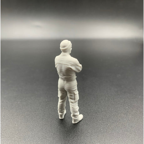 Mechanic Engineer Crew Figure Model Boat Fittings