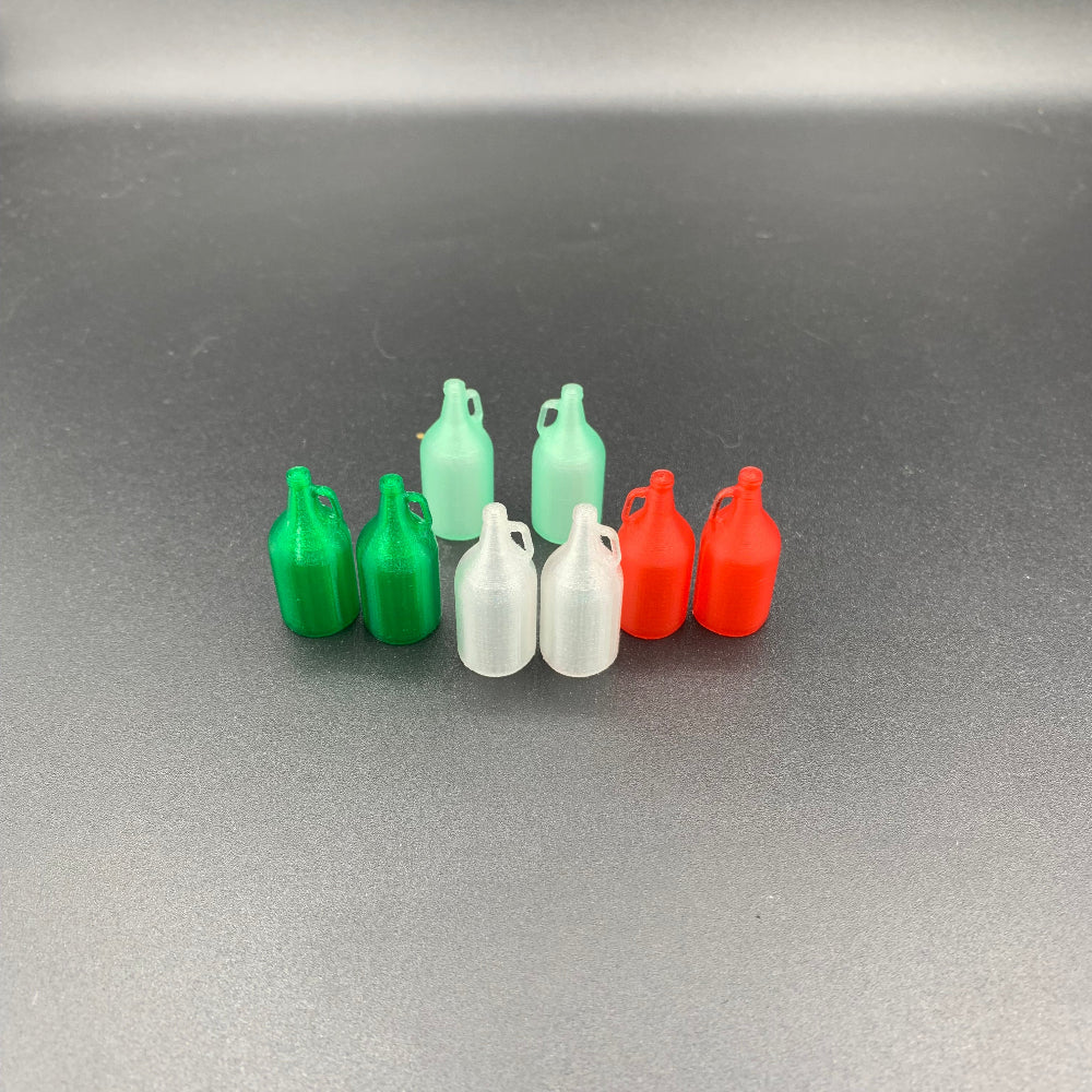 Miniature Growler Beer Bottles  dioramas