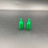 Miniature Growler Beer Bottles for dioramas, Model Boats and Railways