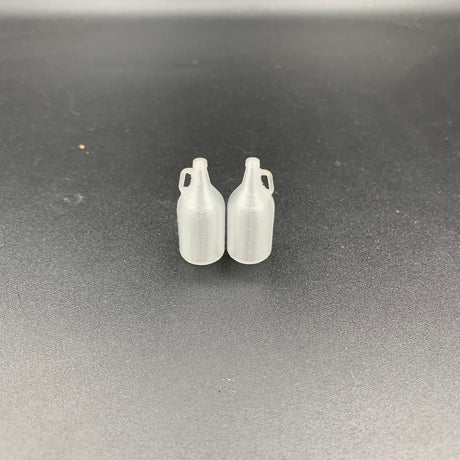 Miniature Growler Beer Bottles for dioramas, Model Boats and Model Railways