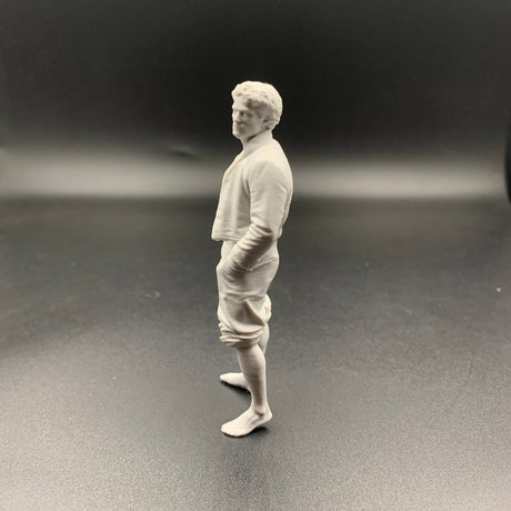 Miniature Jack Tar sailor figure for maritime model making