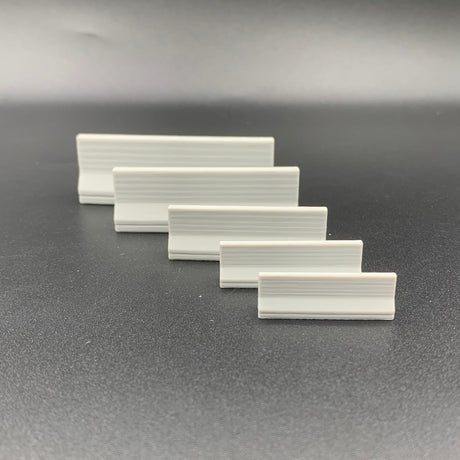 Miniature Scale Jersey Barriers Set of 4 Railway Wargaming