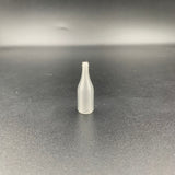 Miniature wine bottle in Clear for model boats and ship models