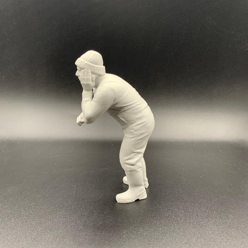 Model Boat Crew Figure Fisherman Resting By SparkFrame Studios