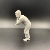 Model Boat Crew Figure Fisherman Resting By SparkFrame Studios