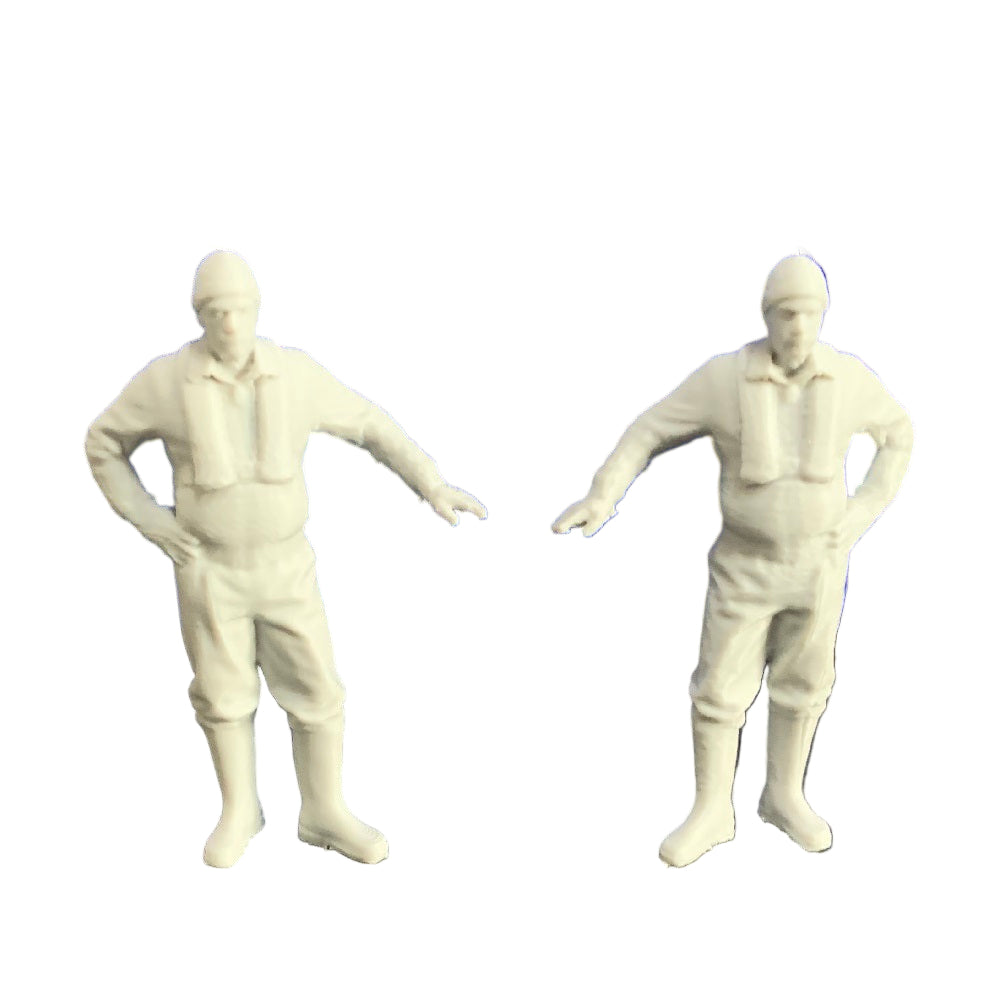 Model Boat Crew Figure Fisherman Standing