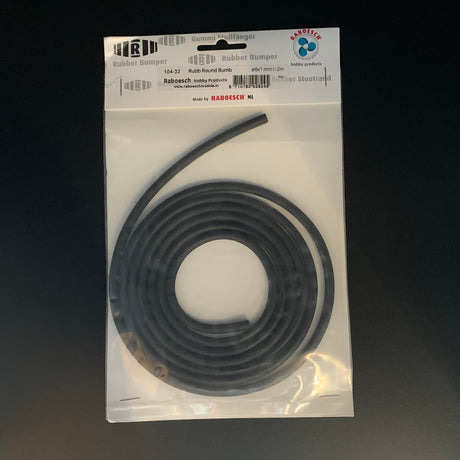 Model Boat Fittings 6mm Rubber Fender Profile – 2m