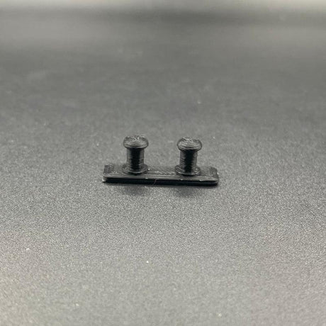 Model Boat Fittings Double Bollards SparkFrame Studios