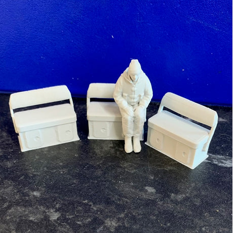 Model Boat Twin Seat with lockers Multiple Sizes Available