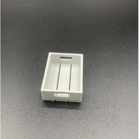 Model Boat Wooden Style Fish Boxes Crates