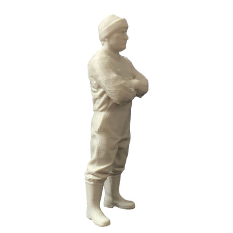 Model Boat Crew Figure Fishing Boats