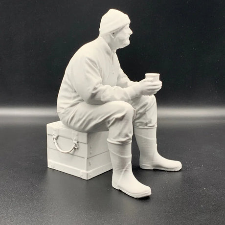 Model boat Crew Figure Coffee Break