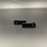 Model boat sidelight boards with integrated lamp housing and realistic marine detailing
