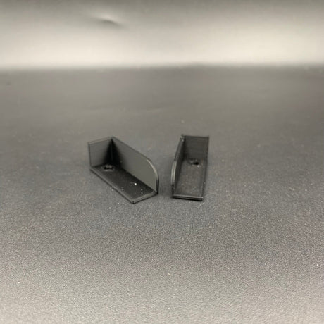 Model boat sidelight boards with integrated lamp mounting and concealed wiring hole