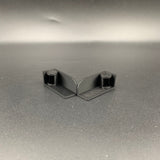 Modern flat-top navigation lamp boards for model boats with integrated display lamp housing