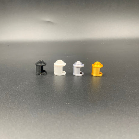 Multiple colour navigation lamp housing shells for model boats and marine scale detailing